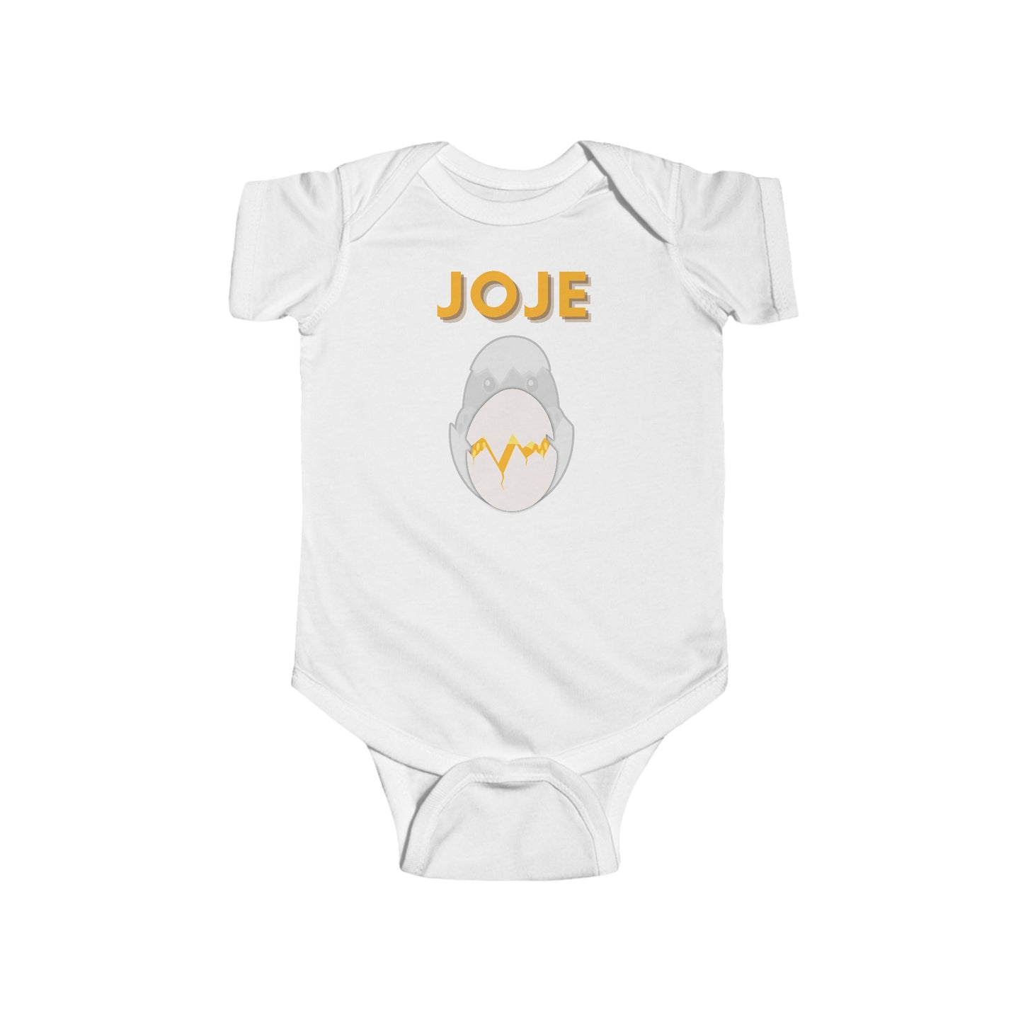 JoJe Unhatched Infant Fine Jersey Bodysuit - Limited Edition