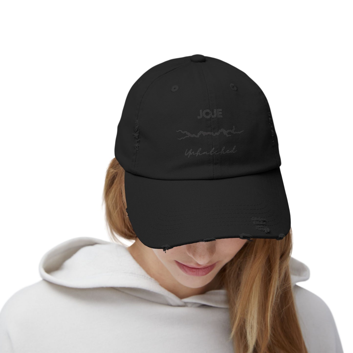 JoJe Blacked Out Unhatched Hat Unisex - Special Edition