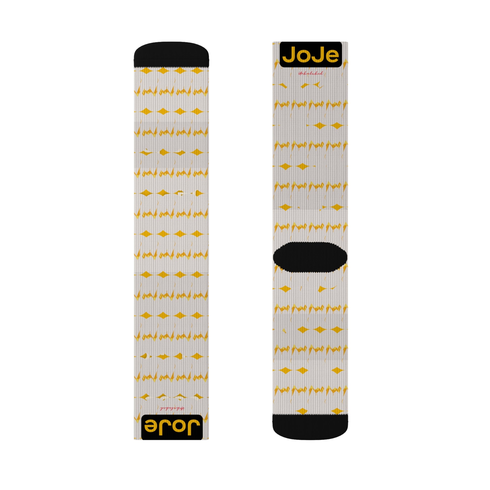 JoJe Unhatched Off Sublimation Socks - Limited Edition - JoJe All Over Prints